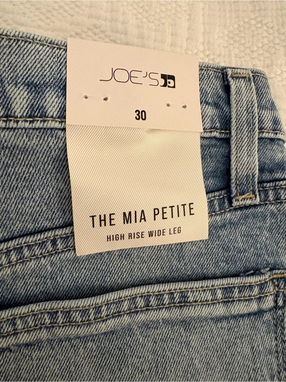 Joe's Jeans Mia High-Rise Wide-Leg Jeans - Picture 7 of 7